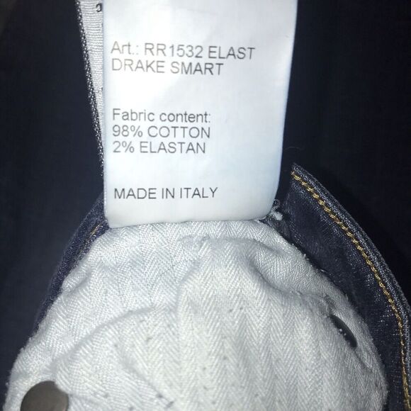 R13 Jeans Kate Skinny Howell Indigo Size 28 Denim Dark Blue Elast Drake Smart - Picture 4 of 16